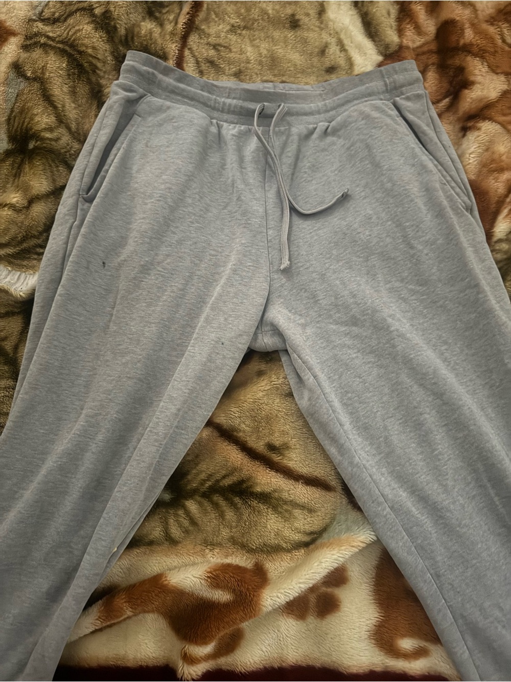 tek gear Light Gray Drawstring Joggers